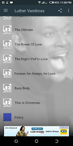 Captura 6 Luther Vandross Songs android