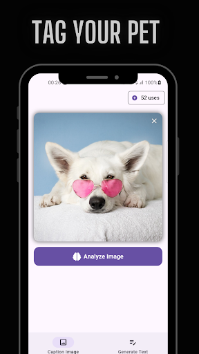 Android application Caption for Social Media AI screenshort