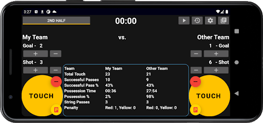 Football Scorer Screen 2
