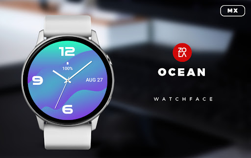 Android application Ocean MX Watch Face screenshort
