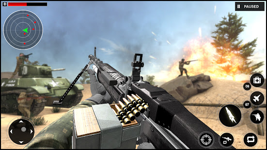 Great World War: WW2 Gun Simulation Game 2021 apktram screenshots 9