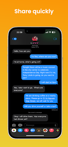 Messages OS 17, Phone 15のおすすめ画像2