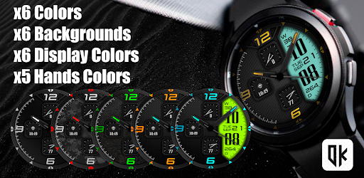 Hybrid Dark Watch Face