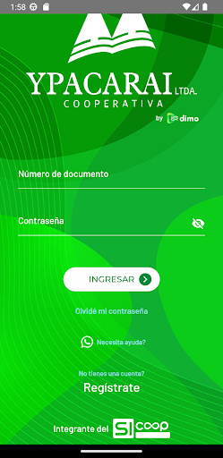 Android application Ypacarai Digital screenshort