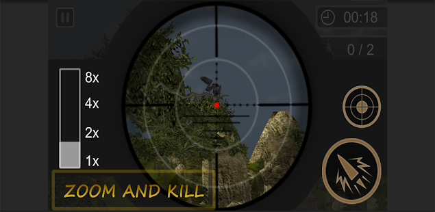 Jungle Sniper Crow Hunter 1.0.9 APK screenshots 8