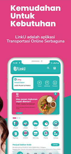 LinkU (Food, Ojek Online&PPOB) Screen 3