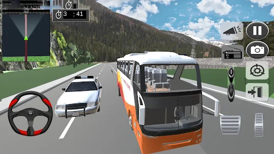 Passenger Coach Bus: Bus Games