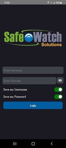 Android application SafeWatch360+ screenshort