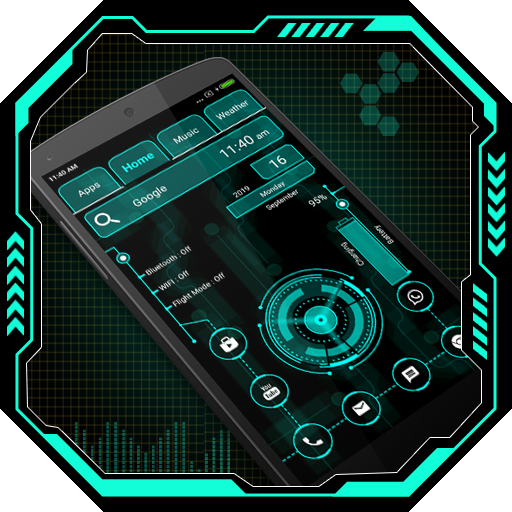 Ultra Modern Launcher - Hitech logo