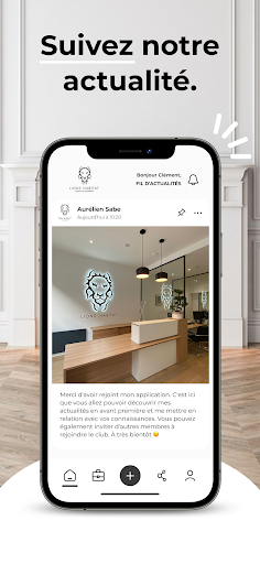 Android application Lions Habitat screenshort