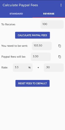 Calculator For PayPal Feesのおすすめ画像2