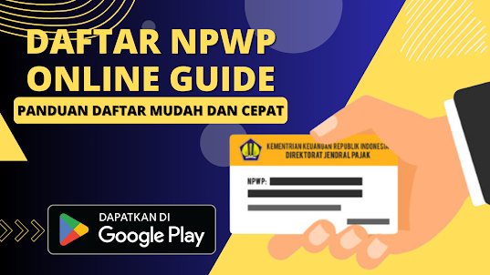 DAFTAR NPWP ONLINE Guide