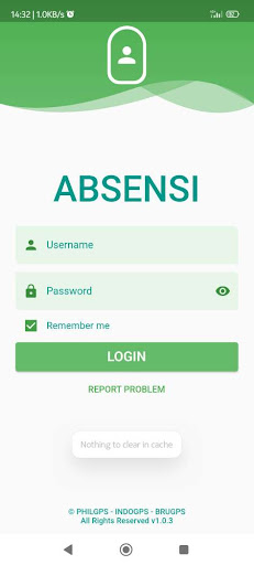 Android application Absensi ID screenshort