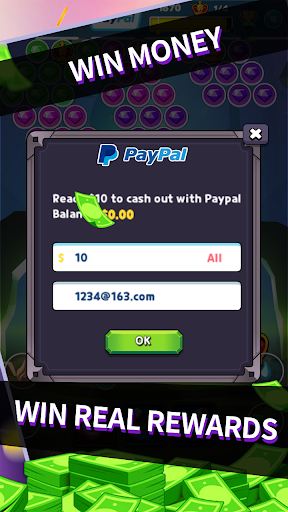 Bubble Shooter Money Win Cash