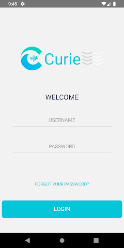 Android application Curie Health screenshort