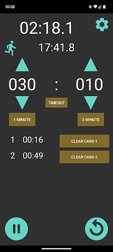 Quadball Timer Screen 3