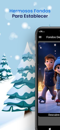 Fondos De Navidad Cartoon Y 3D