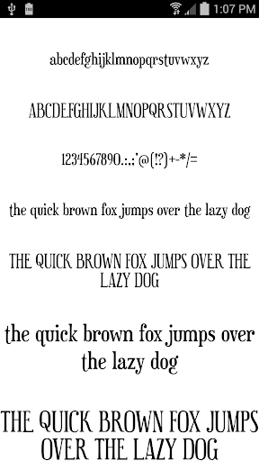 Android application Fonts Message Maker screenshort
