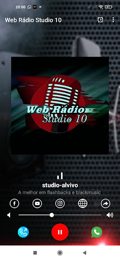 Web Rádio Studio 10 Screen 3