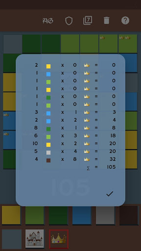 Android application Kingdomino Score screenshort