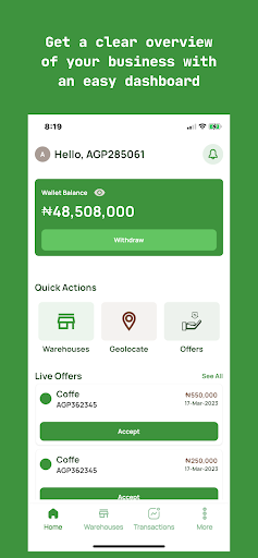 AgriGeitor Screen 2