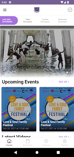 One Spirit Dance Academy Screen 2