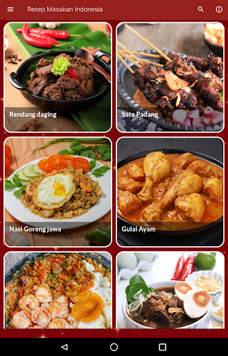 Resep Masakan Indonesia Screen 2