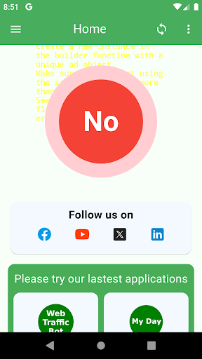 YesNo Screen 3