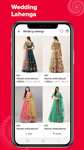Android application SareeWaale screenshort
