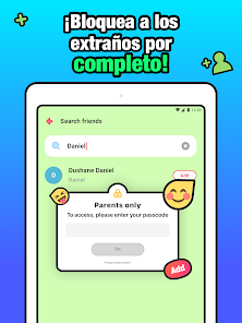 Captura de Pantalla 13 JusTalk Kids Messenger android