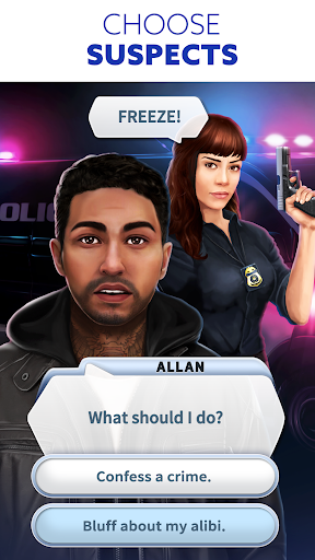 Android application Crime Stories: Choose Your Pat screenshort