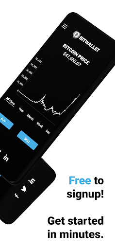 BitWallet - Buy & Sell Bitcoin Screen 2
