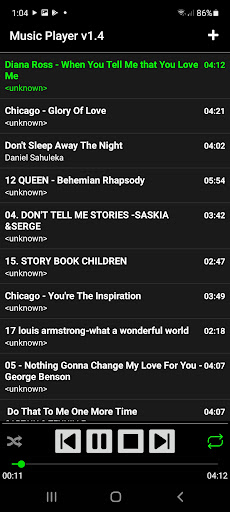 Music Player w/ Ads Screen 3
