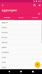 Italian Swedish Offline Dictionary & Translator