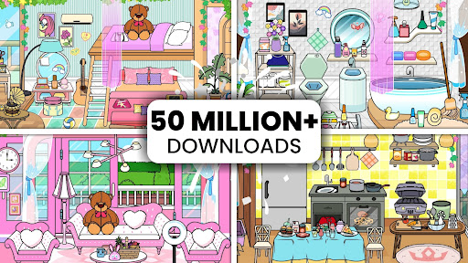 Tizi Kasabası Ev Yapma Oyunu ekran görüntüsü