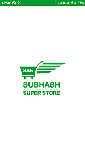 Android application Subhash Super Store screenshort