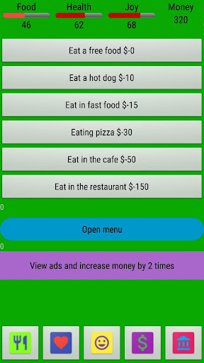 Android application SIMULLIVE Life Simulator screenshort