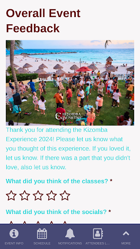 The Kizomba Experience Screen 2