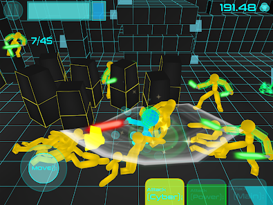 Stickman Neon Warriors: Sword Fighting  screenshots 12