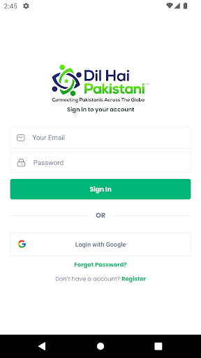 Android application Dil Hai Pakistani screenshort