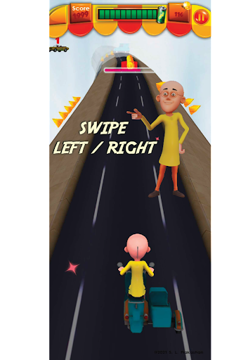 Motu Patlu Scooter Subway Game