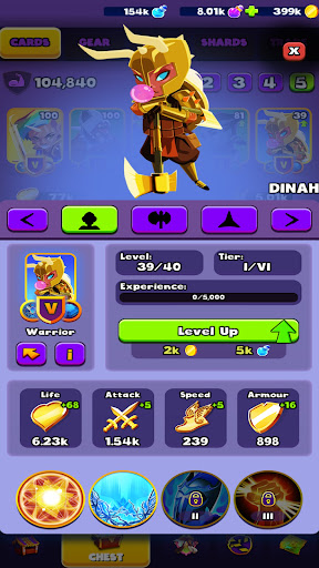 Android application Wizarding Heroes screenshort