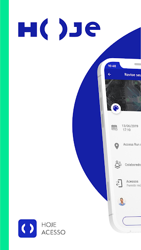 Android application Hoje Acesso screenshort