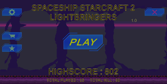 Spaceship Starcraft 2