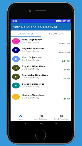 Android application Class 12th Notes All in One screenshort