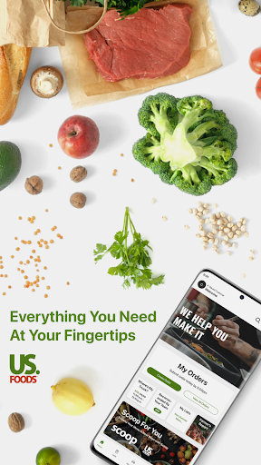 Android application US Foods MOXē screenshort