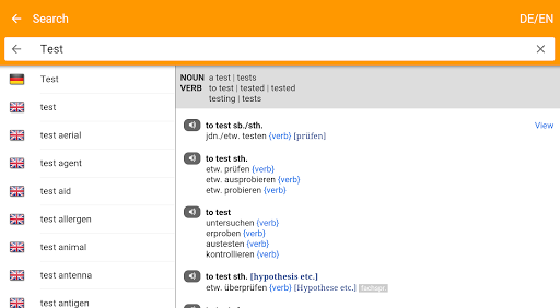 dict.cc+ dictionary - Books & Reference - apps