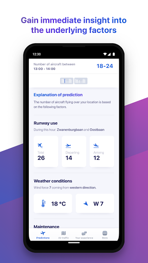 Notifly: Schiphol air traffic Screen 3