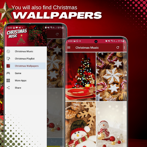 Screenshot of Christmas Music