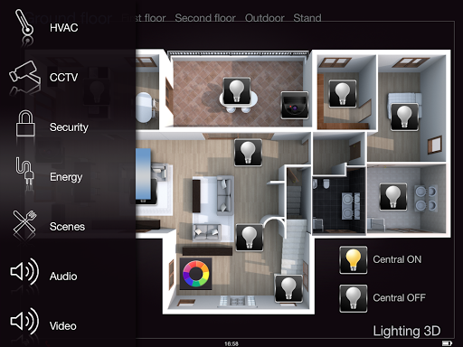 Android application ThinKnx screenshort